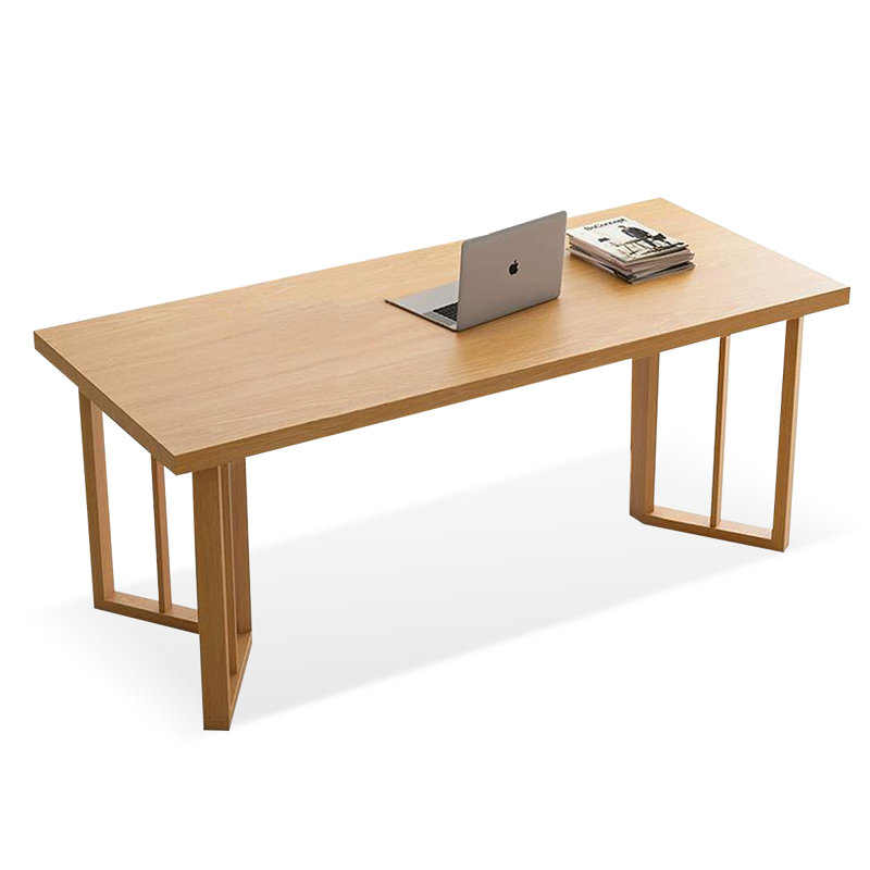 Table de salle à manger Burlywood, H 29,53 po x L 94,49 po x l 39,37 po