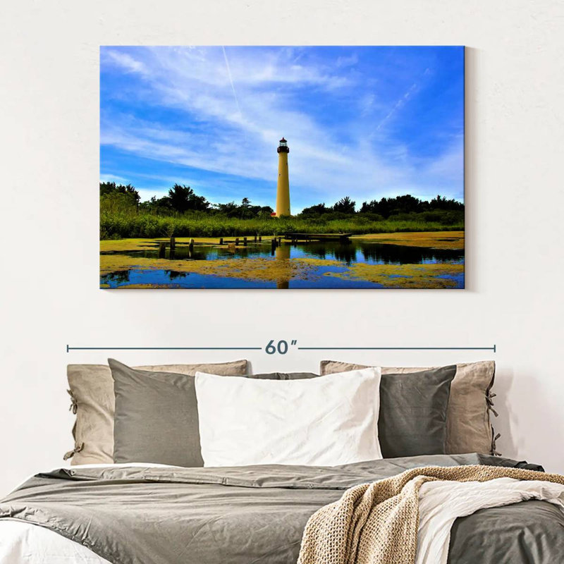 Phare Lilie Tropical Cape May, H 34 po x l 51 po