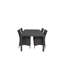Geir 4 Seater Dining Set with Cushions