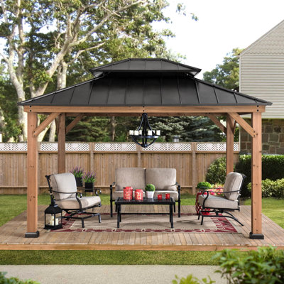 Toile de jardin en cèdre Sunjoy