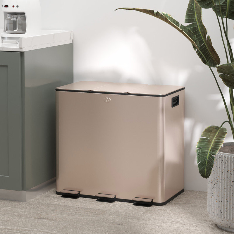 Stainless Steel Kitchen Trash Can