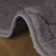 Liverpool Solid Floral High Low Pile Soft Plush Textured Washable Non-Slip Gray Indoor Area Rug