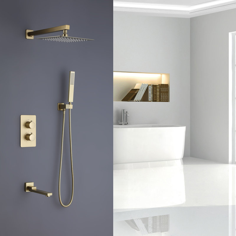 Système de douche complet avec valve