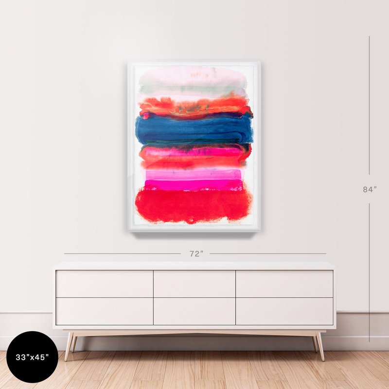 Be Bright By Kristi Kohut, White Wood, 40" H x 30" W