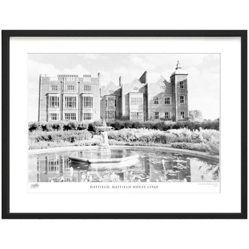 Hatfield, Hatfield House C1960 - Single Picture Frame Print, 40cm H x 50cm W x 2.3cm D