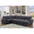 Aine 118" Wide Fabric Sectional Sleeper Sofa (Pull-Out Bed) With Storage Chaise-1239264955