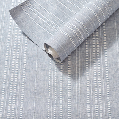 Mia Striped Wallpaper Roll by Marie Flanigan