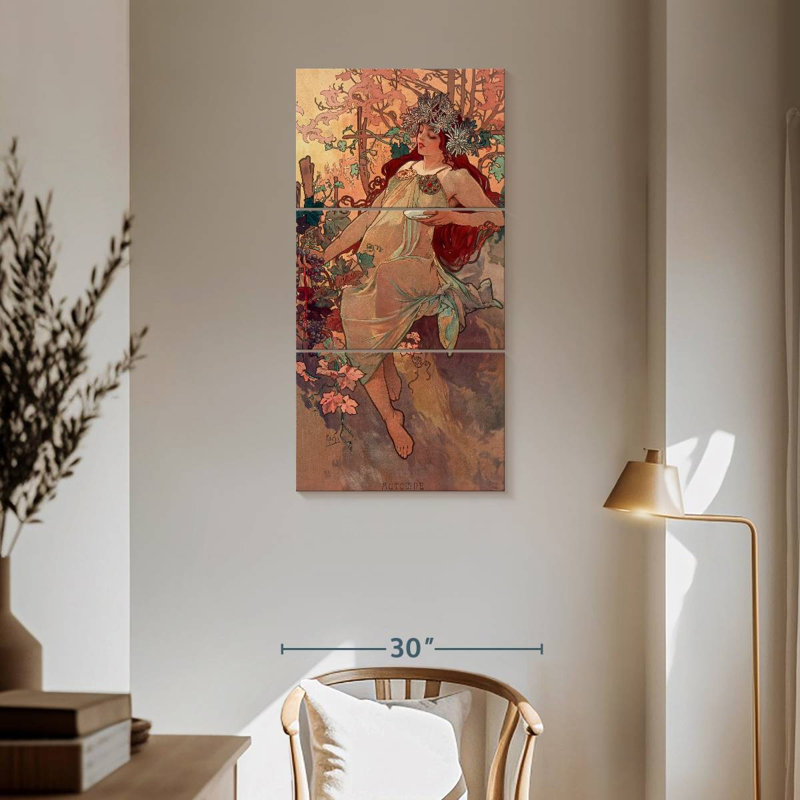 Autumn 1896, 62" H x 30" W