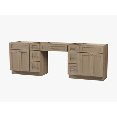 Base de meuble-lavabo double 102 seulement