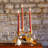 Forest Walk Pumpkin & Vine Candlestick Holder - Gold-116105584-116105582