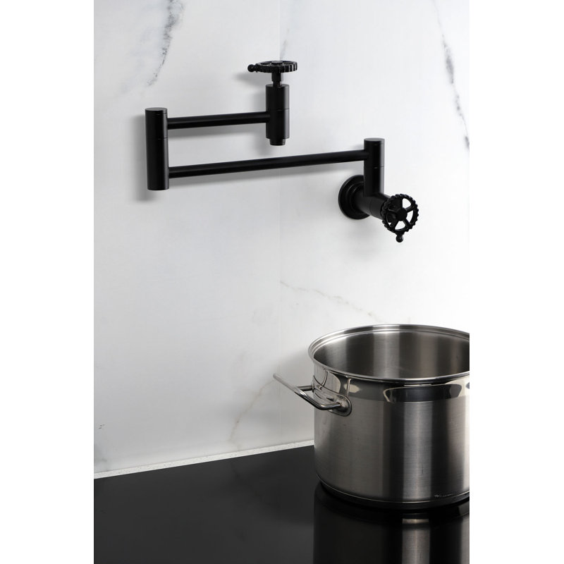 Remplisseur de pot Fuller, Noir mat