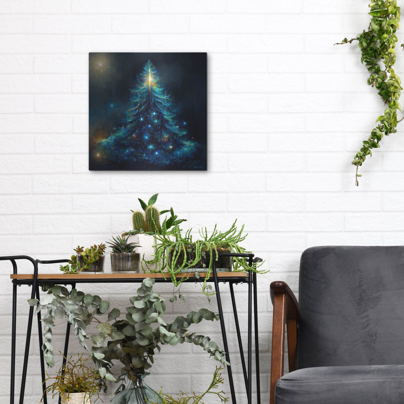 «Christmas Tree 1» par Tanya Mavric, H 12 po x l 12 po