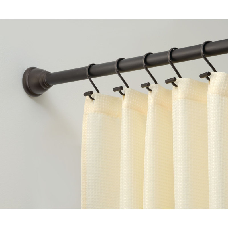 Cameo 75'' Straight Tension Shower Curtain Rod