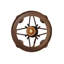 Wagon Wheel 5 - Light Chandelier
