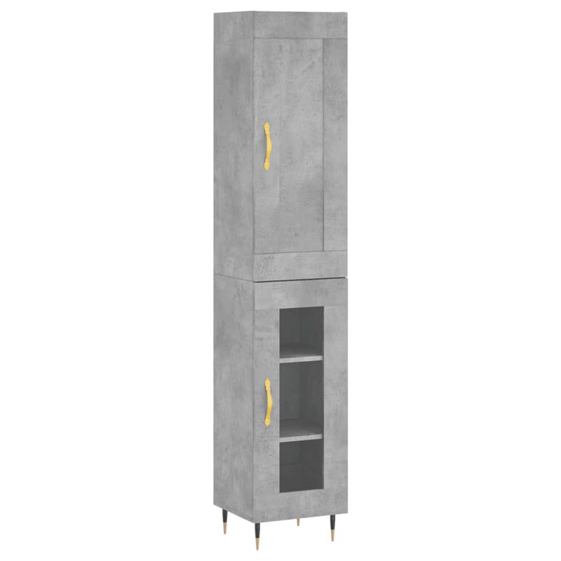 Heflin 34.5cm Sideboard, Concrete Grey
