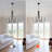 6 - Light Candle Style Dimmable Chandelier