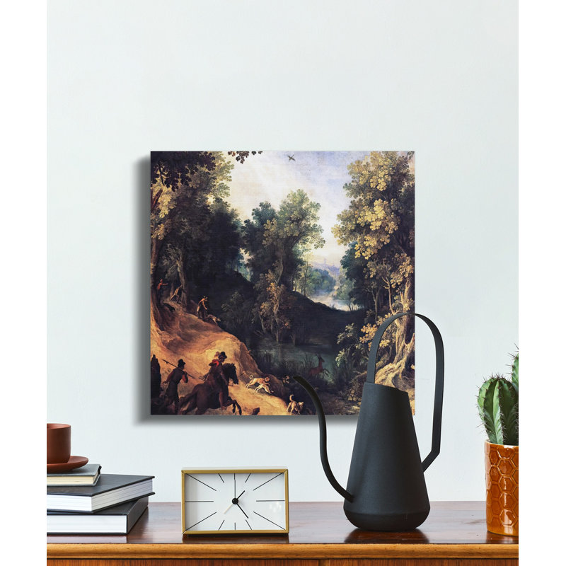 Merryman Wrapped Canvas Print Set, 16x16