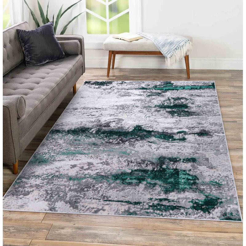 Hesperange Abstract Area Rug, Rectangle 200 x 290cm