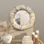 Miroir mural gris