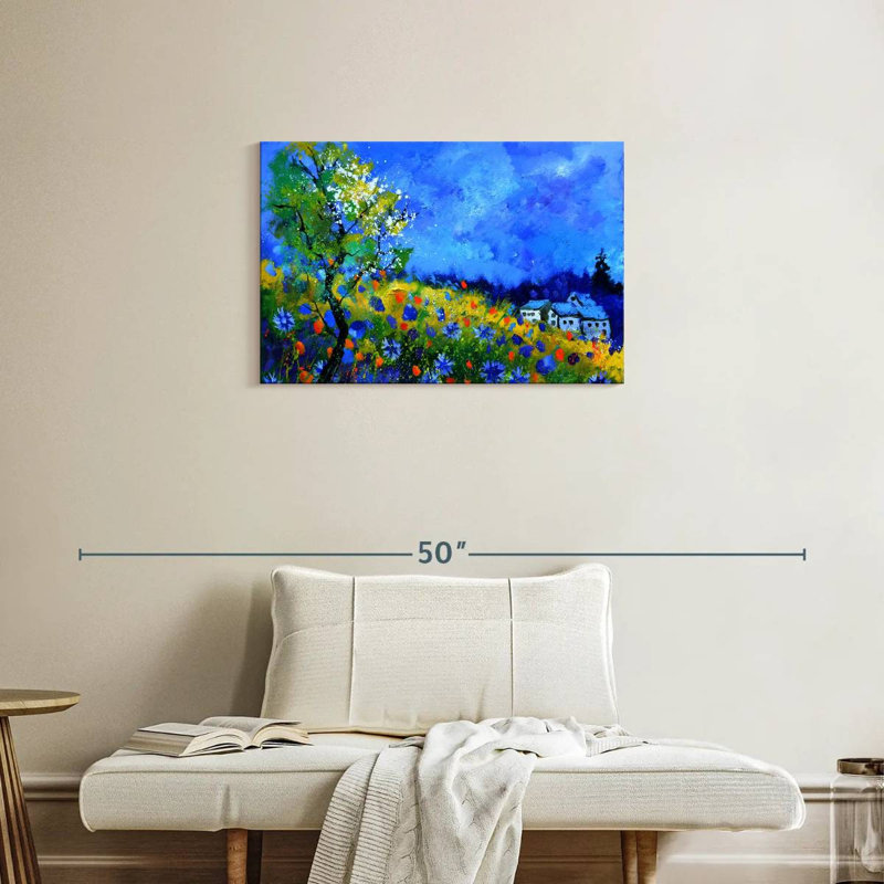 Alvord fleur d'été, H 20 po x l 30 po