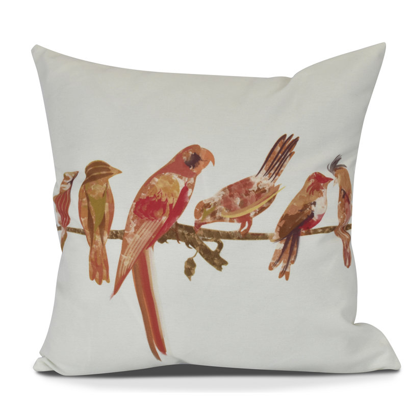 Housse et insert de coussin carré Goals, Gourds and Gatherings, H 18 po x l 18 po, Orange