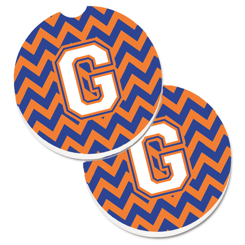 Sous-verre pour voiture, G, Orange
