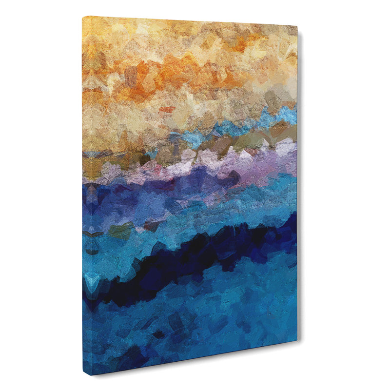 XC1022-1668X Conclusions Abstract - Wrapped Canvas Print, 50cm H x 35cm W x 3cm D