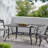Outdoor Cast Aluminum Rectangular Dining Table