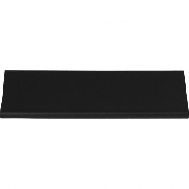 Matte Black Aluminum Finger Pull Bar with Mounting Hardware
