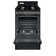 Summit Appliance 20" 2.46 Cubic Feet Smart Gas Free Standing Range with 4 Burners