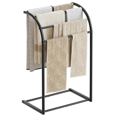 Modern Towel Blanket Storage Organizer