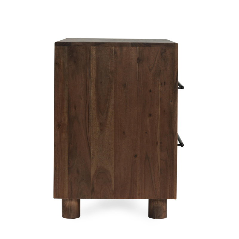 Jaxon 2 - Drawer Solid Wood Nightstand