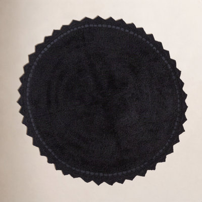 Lisk Circle Cotton Bath Rug