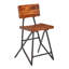 Tabouret de bar, tabouret de bar, chaise à hauteur de comptoir Alayna