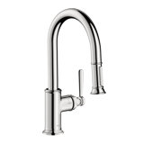 AXOR Montreux 2-Spray Prep Kitchen Faucet with Pull-Down, 1.75 GPM