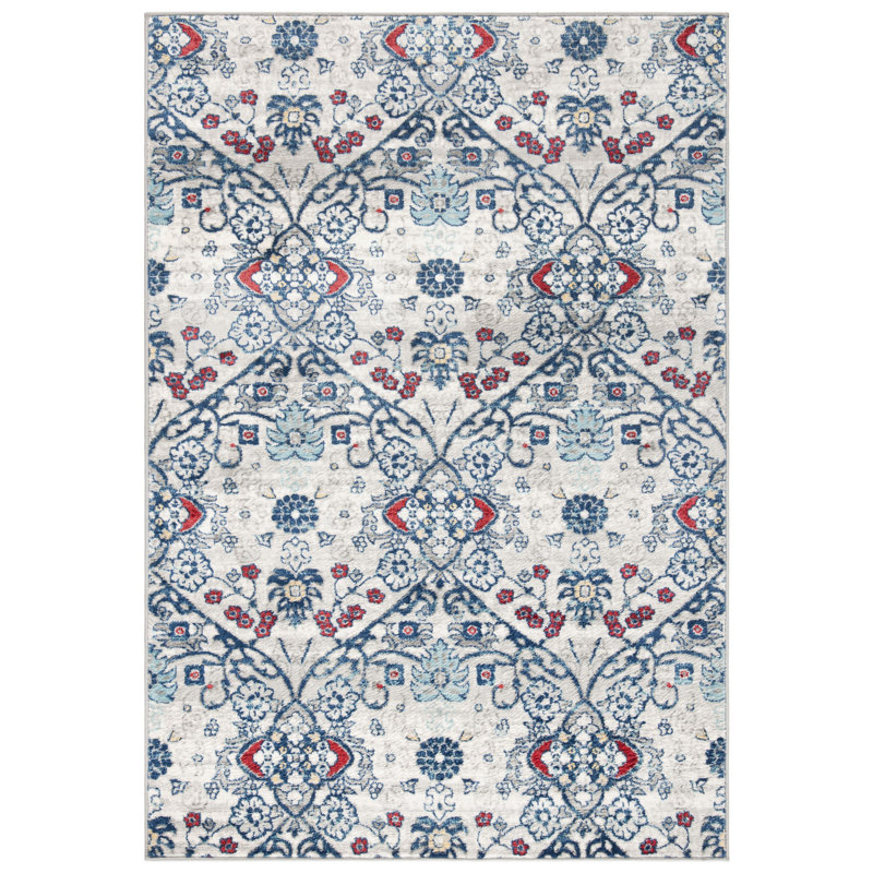 Anniston Oriental Area Rug, Rectangle 122 x 183 cm