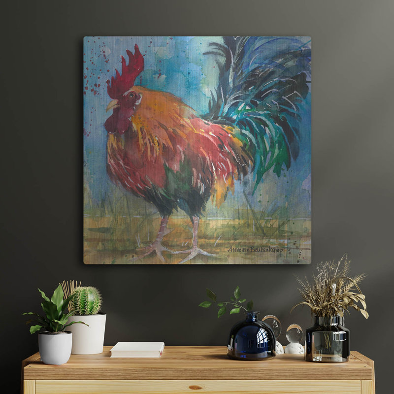 «My Turf» par Annelein Beukenkamp, art mural en métal, 12 po x 12 po, H 24 po x l 24 po