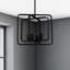 Lustre noir 36 pouces
