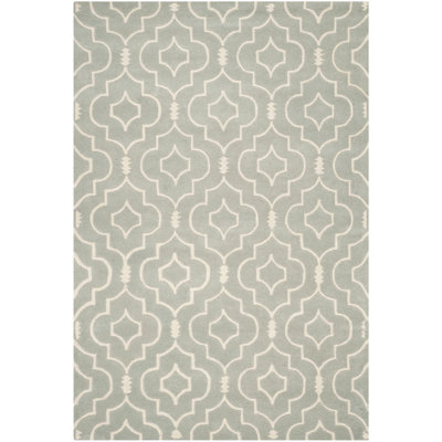 Antonella Geometric Wool Hand Woven Area Rug