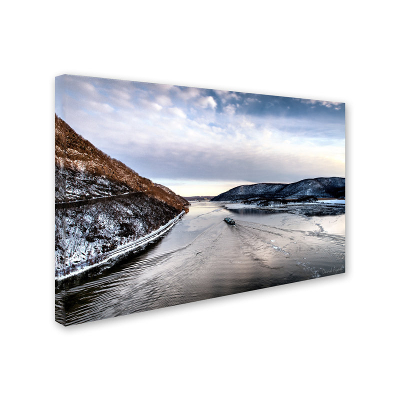 « hudson valley », reproduction de photo sur toile tendue, H 12 po x l 19 po x P 2 po