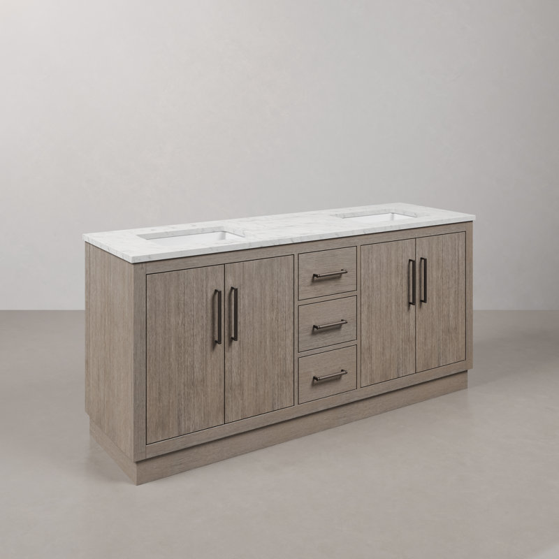 Hugo 72'' W Double Vanity, Oil rubbed bronze