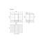 Gazebo Penguin Florence 2,4 m x 3,7 m, toit en métal, fixation murale - Ardoise-63415567-91327403
