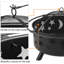 Round Fire Pit with Lid