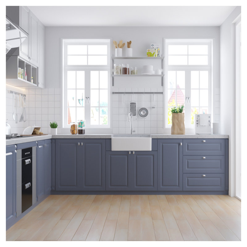 Évier de cuisine de style ferme en céramique réfractaire, à tablier réversible de 76 cm (30 pouces), couleur blanc antique, une cuve