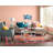 Jordyan Glass Top End Table-989987024