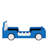Twin Size Race Car-Shaped Bed With Wheels-143087110