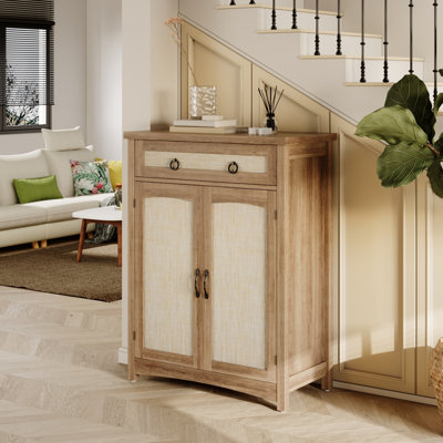  5-Tier Shoe Storage Cabinet With Drawer