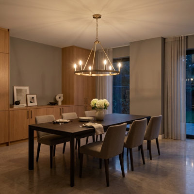 Six Light Chandelier