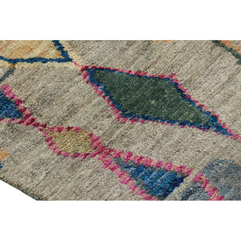 Hand Knotted Wool Rug