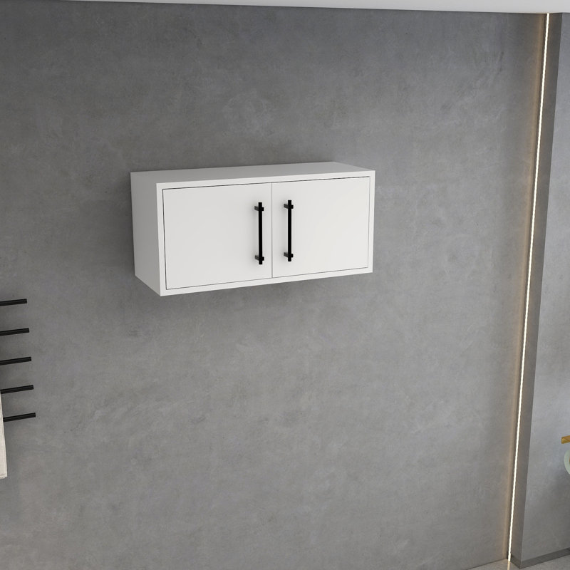 Victoria Top Cabinet Wall-Mounted, 13.8" H x 30" W x 12" D, Gloss White